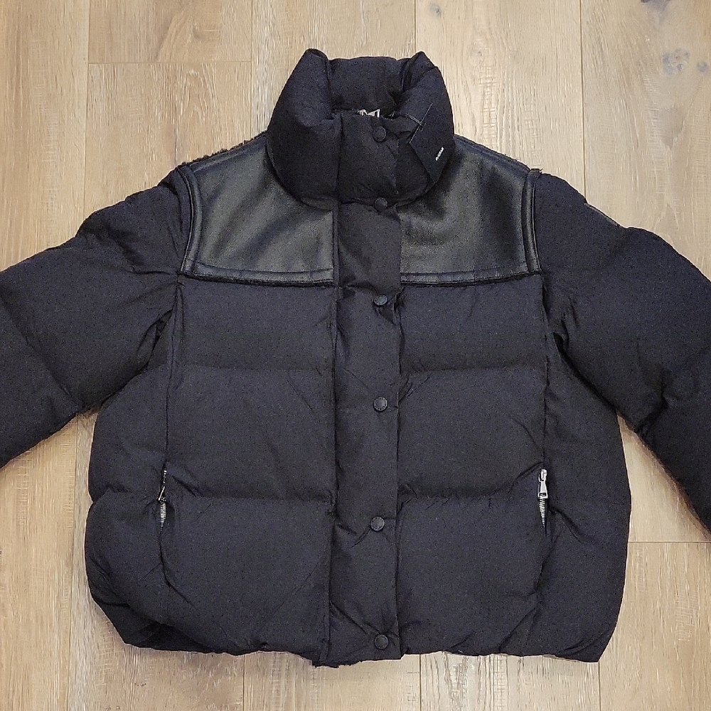 NWT Rudsak Black Serena Puffer Jacket Size M - Picture 1 of 11